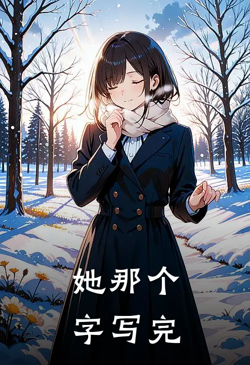 她那个字写完