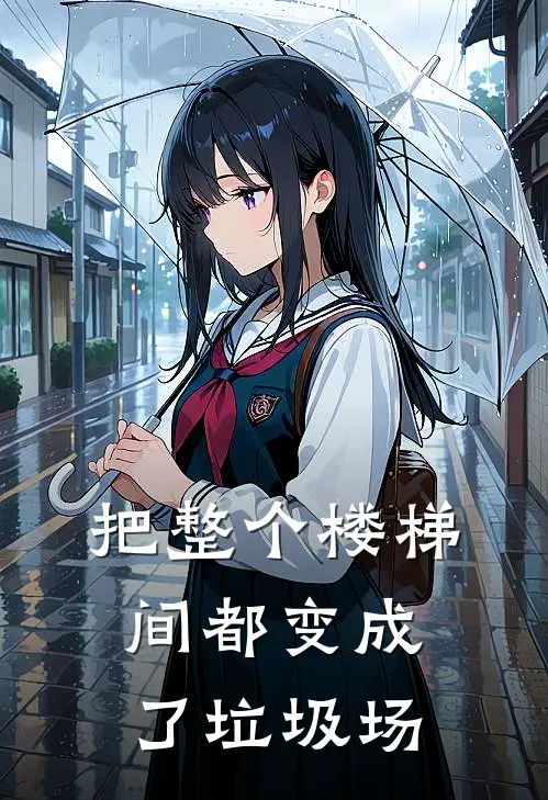 把整个楼梯间都变成了垃圾场