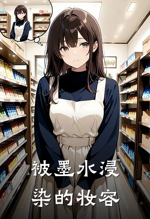 被墨水浸染的妆容