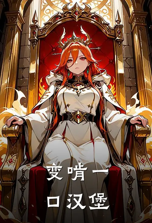 变啃一口汉堡