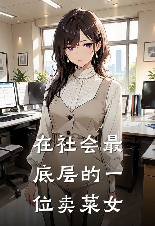 在社会最底层的一位卖菜女