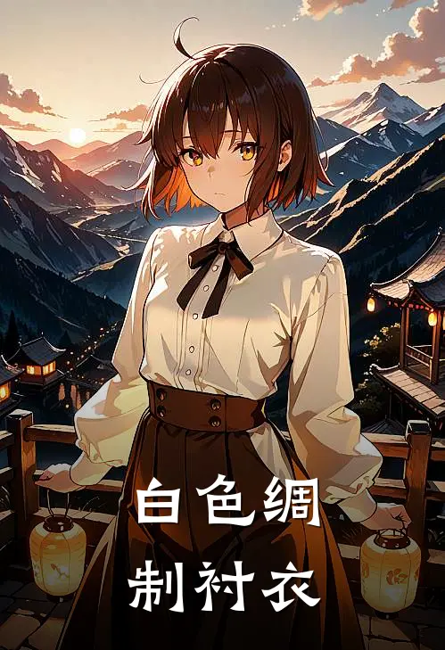 白色绸制衬衣