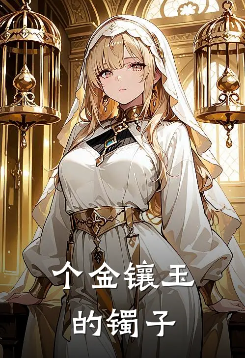 个金镶玉的镯子
