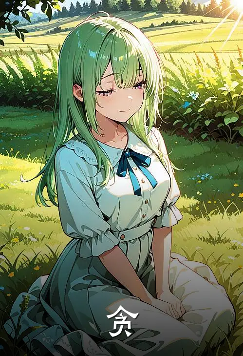 贪
