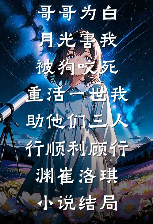 未婚夫和哥哥为白月光害我被狗咬死，重活一世我助他们三人行顺利顾行渊崔洛琪小说结局