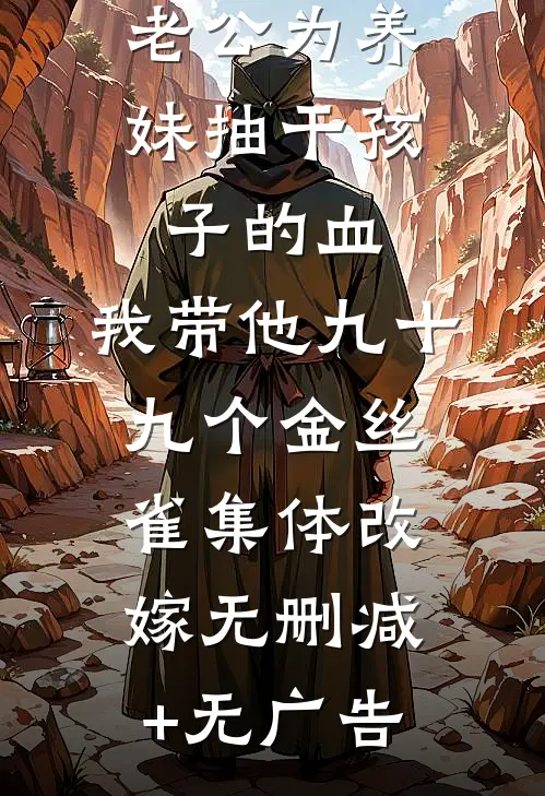 老公为养妹抽干孩子的血，我带他九十九个金丝雀集体改嫁无删减+无广告