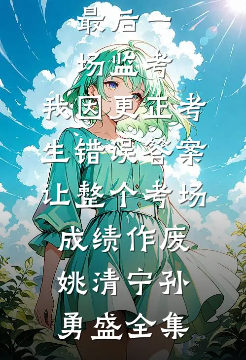 最后一场监考，我因更正考生错误答案，让整个考场成绩作废姚清宁孙勇盛全集