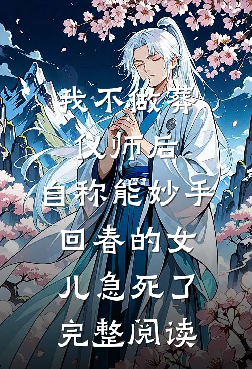 我不做葬仪师后，自称能妙手回春的女儿急死了完整阅读