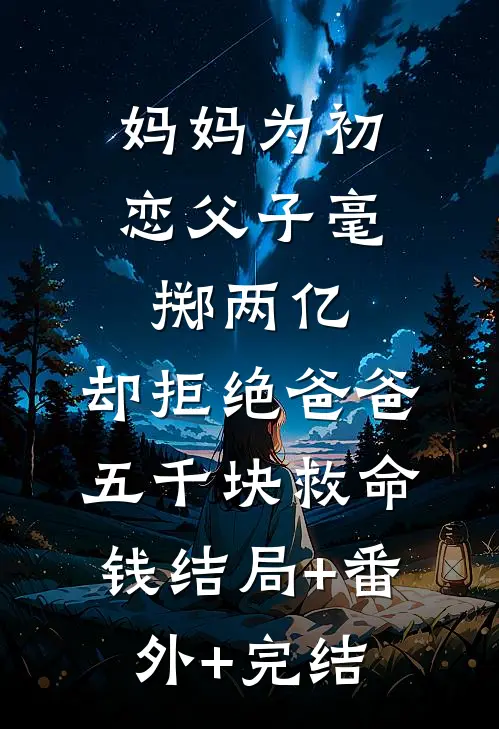 妈妈为初恋父子毫掷两亿，却拒绝爸爸五千块救命钱结局+番外+完结