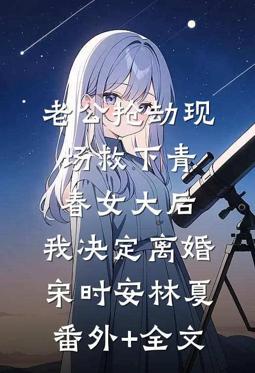 老公抢劫现场救下青春女大后，我决定离婚宋时安林夏(番外)+(全文)