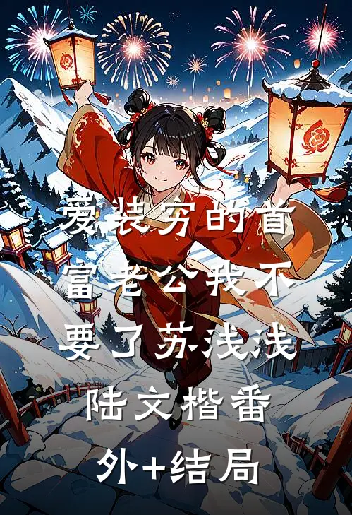 爱装穷的首富老公我不要了苏浅浅陆文楷(番外)+(结局)