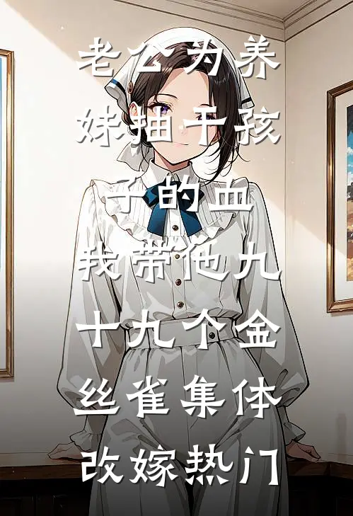 老公为养妹抽干孩子的血，我带他九十九个金丝雀集体改嫁热门