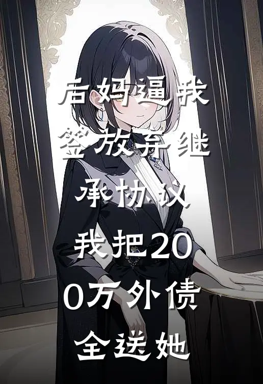 后妈逼我签放弃继承协议，我把200万外债全送她