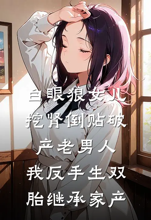 白眼狼女儿挖肾倒贴破产老男人，我反手生双胎继承家产