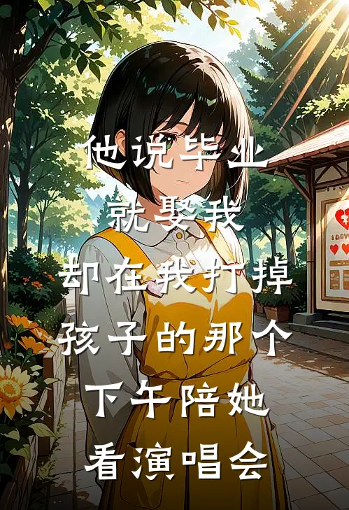 他说毕业就娶我，却在我打掉孩子的那个下午陪她看演唱会