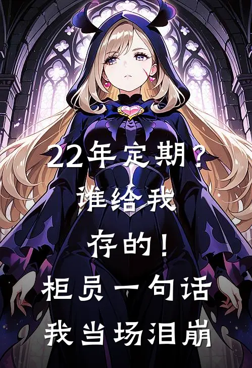 “22年定期？谁给我存的！”柜员一句话，我当场泪崩