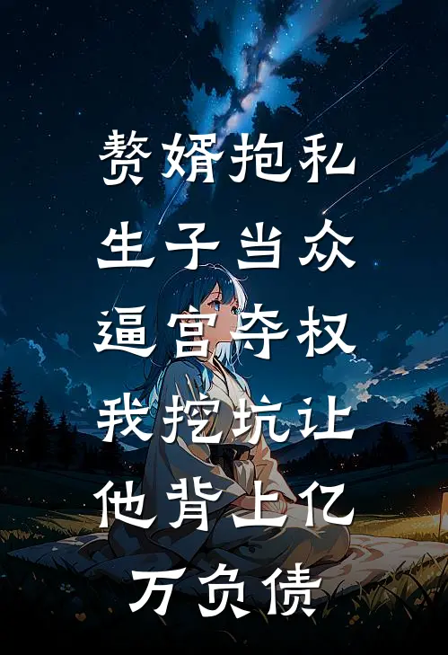 赘婿抱私生子当众逼宫夺权，我挖坑让他背上亿万负债