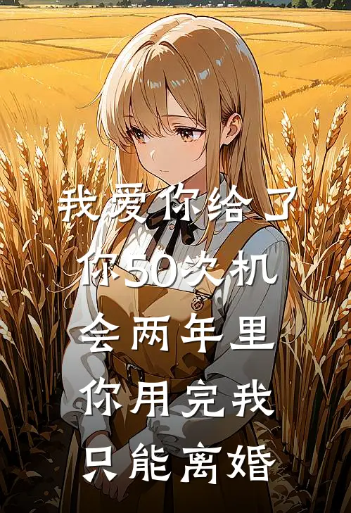 我爱你给了你50次机会两年里你用完我只能离婚