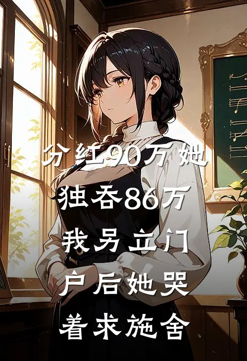 分红90万她独吞86万，我另立门户后她哭着求施舍