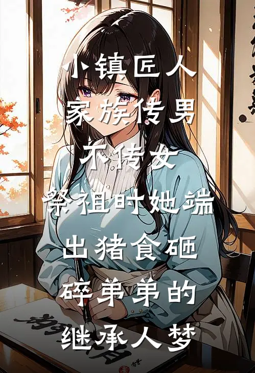 小镇匠人家族传男不传女，祭祖时她端出猪食砸碎弟弟的继承人梦