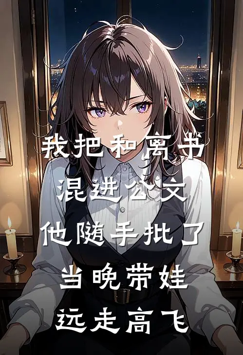 我把和离书混进公文，他随手批了，当晚带娃远走高飞