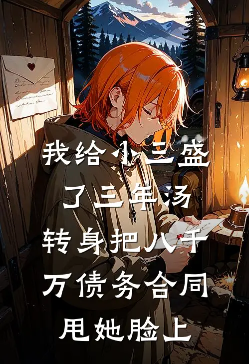 我给小三盛了三年汤，转身把八千万债务合同甩她脸上
