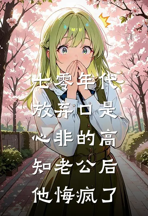 七零年代，放弃口是心非的高知老公后，他悔疯了