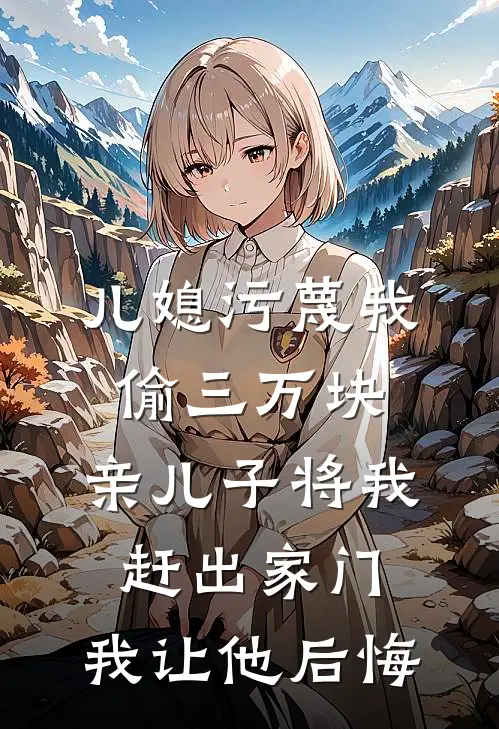 儿媳污蔑我偷三万块，亲儿子将我赶出家门，我让他后悔