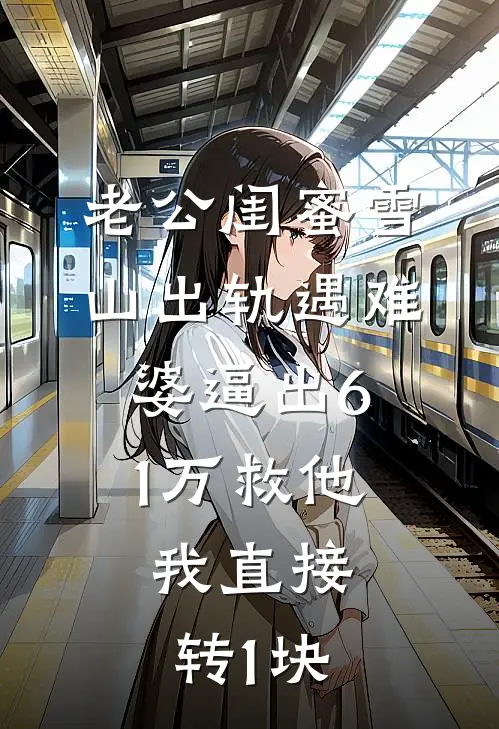老公闺蜜雪山出轨遇难，婆逼出61万救他，我直接转1块
