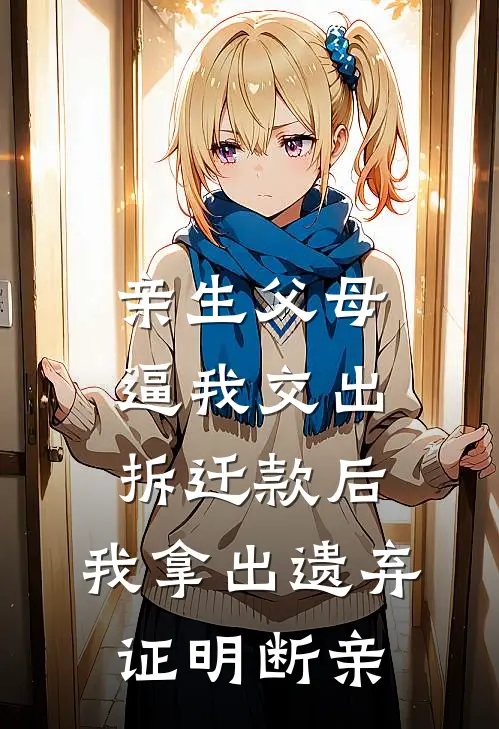亲生父母逼我交出拆迁款后，我拿出遗弃证明断亲