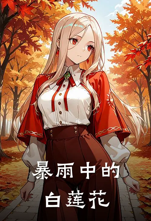 暴雨中的白莲花