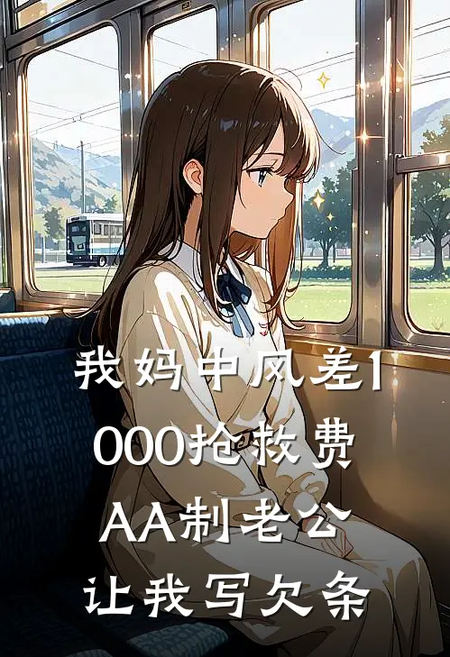 我妈中风差1000抢救费，AA制老公让我写欠条