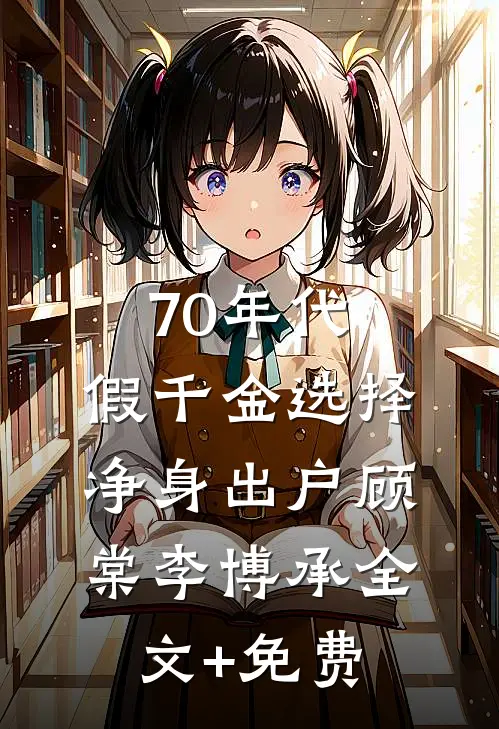 70年代：假千金选择净身出户顾棠李博承全文+免费