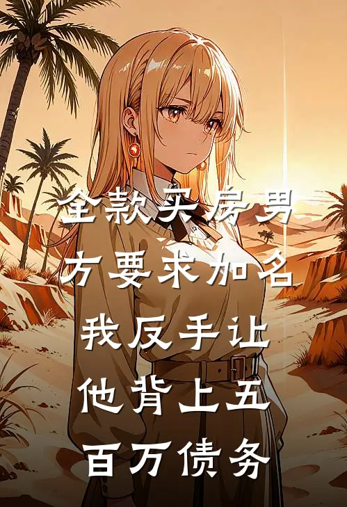 全款买房男方要求加名，我反手让他背上五百万债务