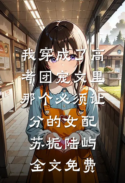 我穿成了高考团宠文里那个必须让分的女配苏栀陆屿全文免费