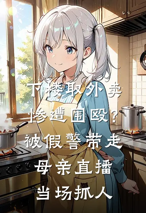 下楼取外卖惨遭围殴？被假警带走，母亲直播当场抓人