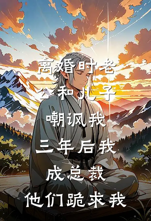 离婚时老公和儿子嘲讽我，三年后我成总裁，他们跪求我
