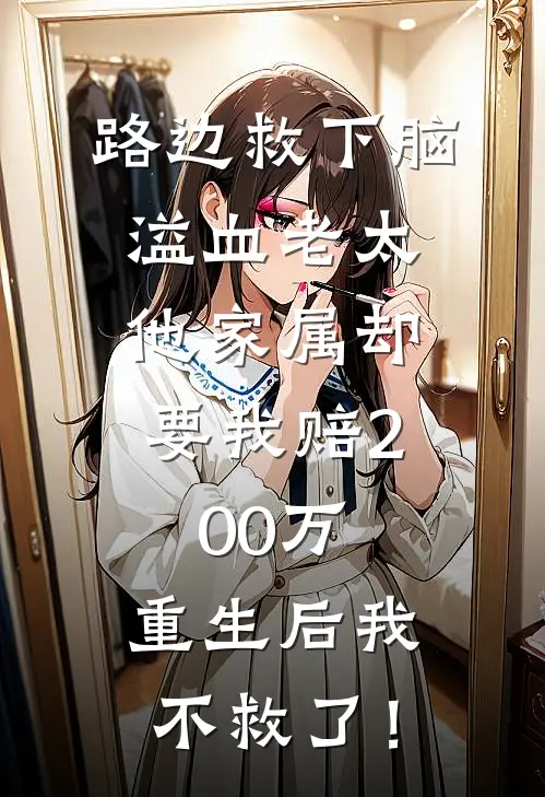 路边救下脑溢血老太，他家属却要我赔200万，重生后我不救了！