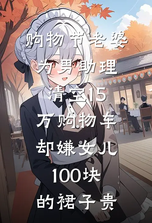 购物节老婆为男助理清空15万购物车，却嫌女儿100块的裙子贵