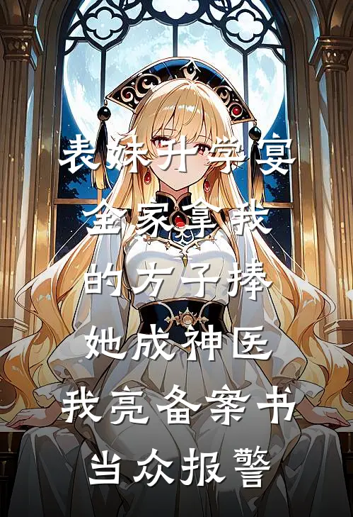 表妹升学宴，全家拿我的方子捧她成神医，我亮备案书当众报警