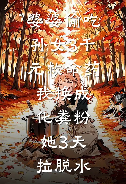 婆婆偷吃孙女3千元救命药，我换成化粪粉，她3天拉脱水