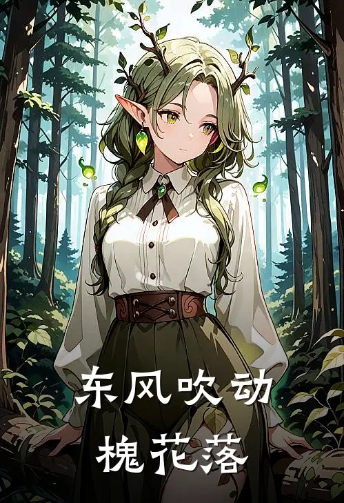 东风吹动槐花落