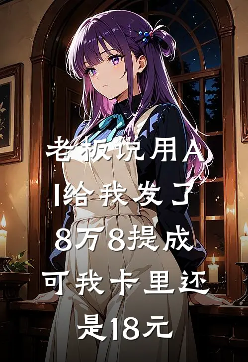 老板说用AI给我发了8万8提成，可我卡里还是18元