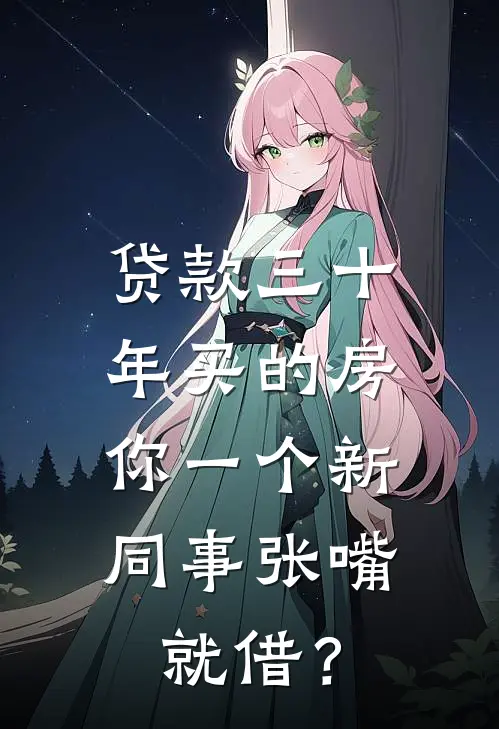 贷款三十年买的房，你一个新同事张嘴就借？