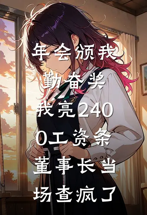年会颁我勤奋奖，我亮2400工资条，董事长当场查疯了