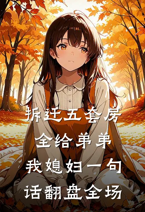 拆迁五套房全给弟弟，我媳妇一句话翻盘全场