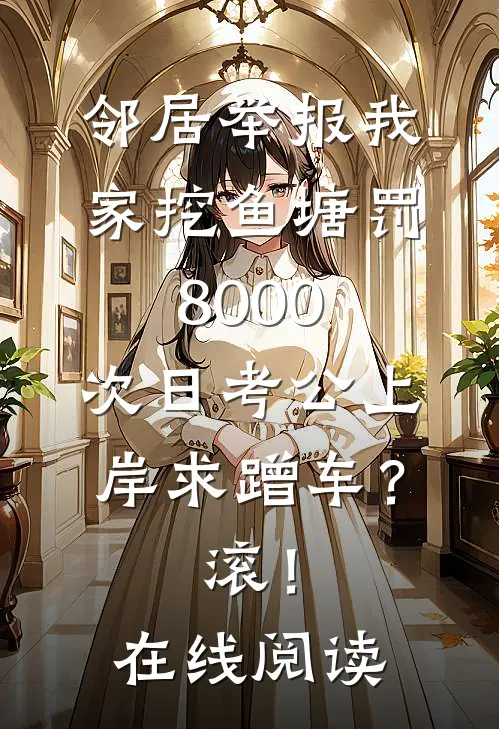 邻居举报我家挖鱼塘罚8000，次日考公上岸求蹭车？滚！在线阅读
