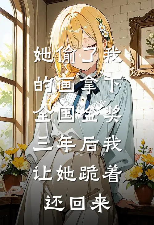 她偷了我的画拿下全国金奖，三年后我让她跪着还回来