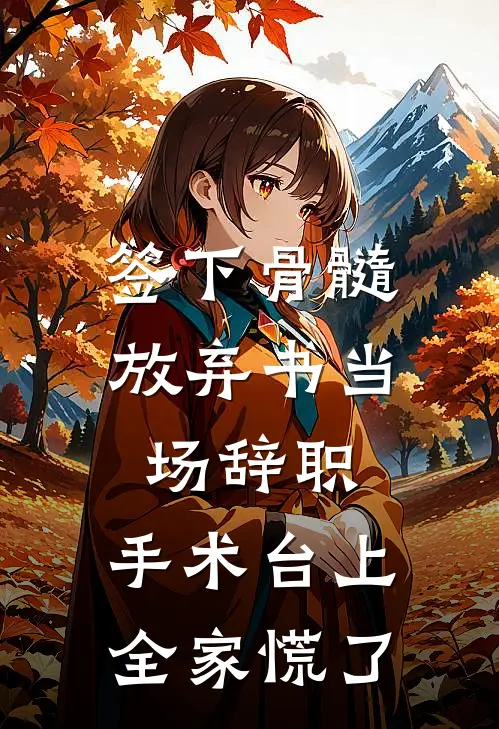 签下骨髓放弃书当场辞职，手术台上全家慌了