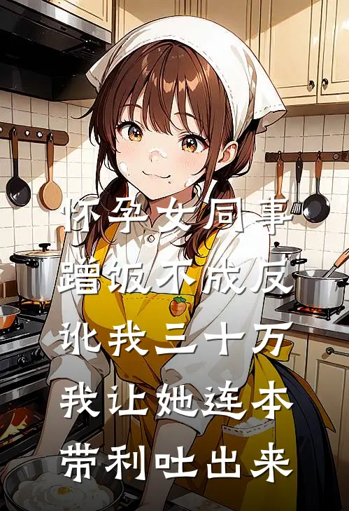 怀孕女同事蹭饭不成反讹我三十万，我让她连本带利吐出来